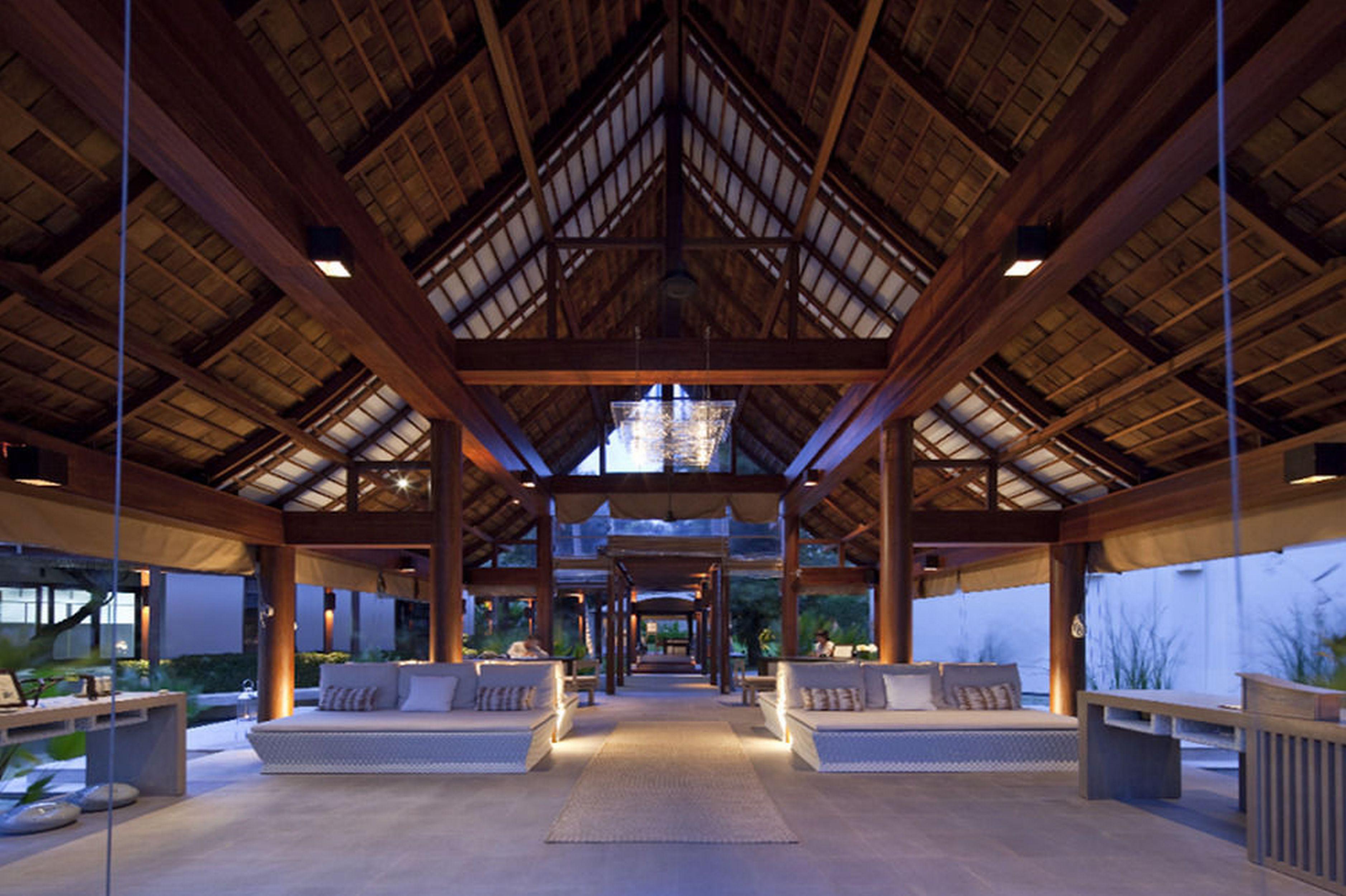 SALA Samui Choengmon Beach Resort - SHA Plus Choeng Mon Exterior foto The lobby at the resort