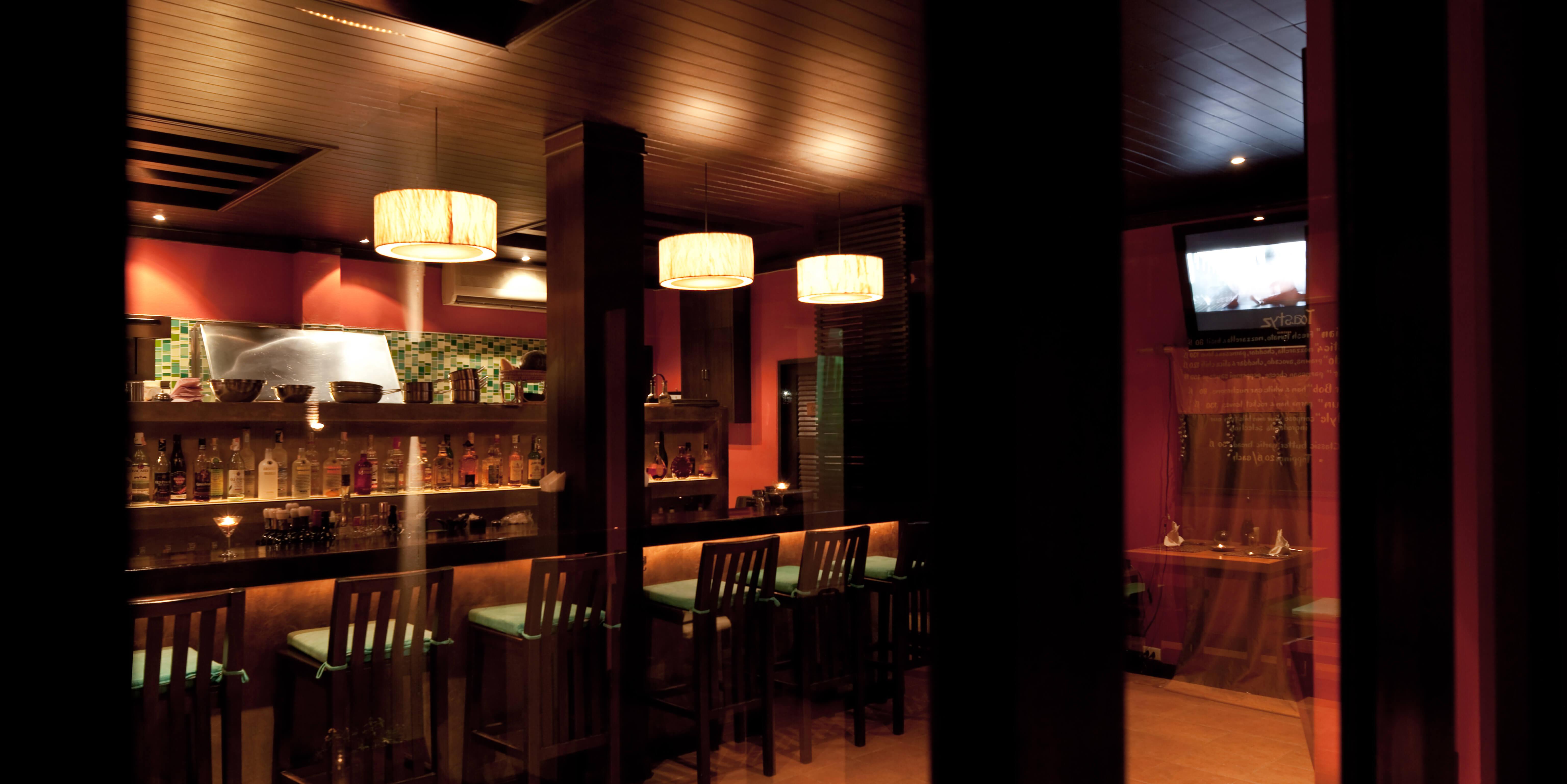 SALA Samui Choengmon Beach Resort - SHA Plus Choeng Mon Exterior foto The bar at the restaurant
