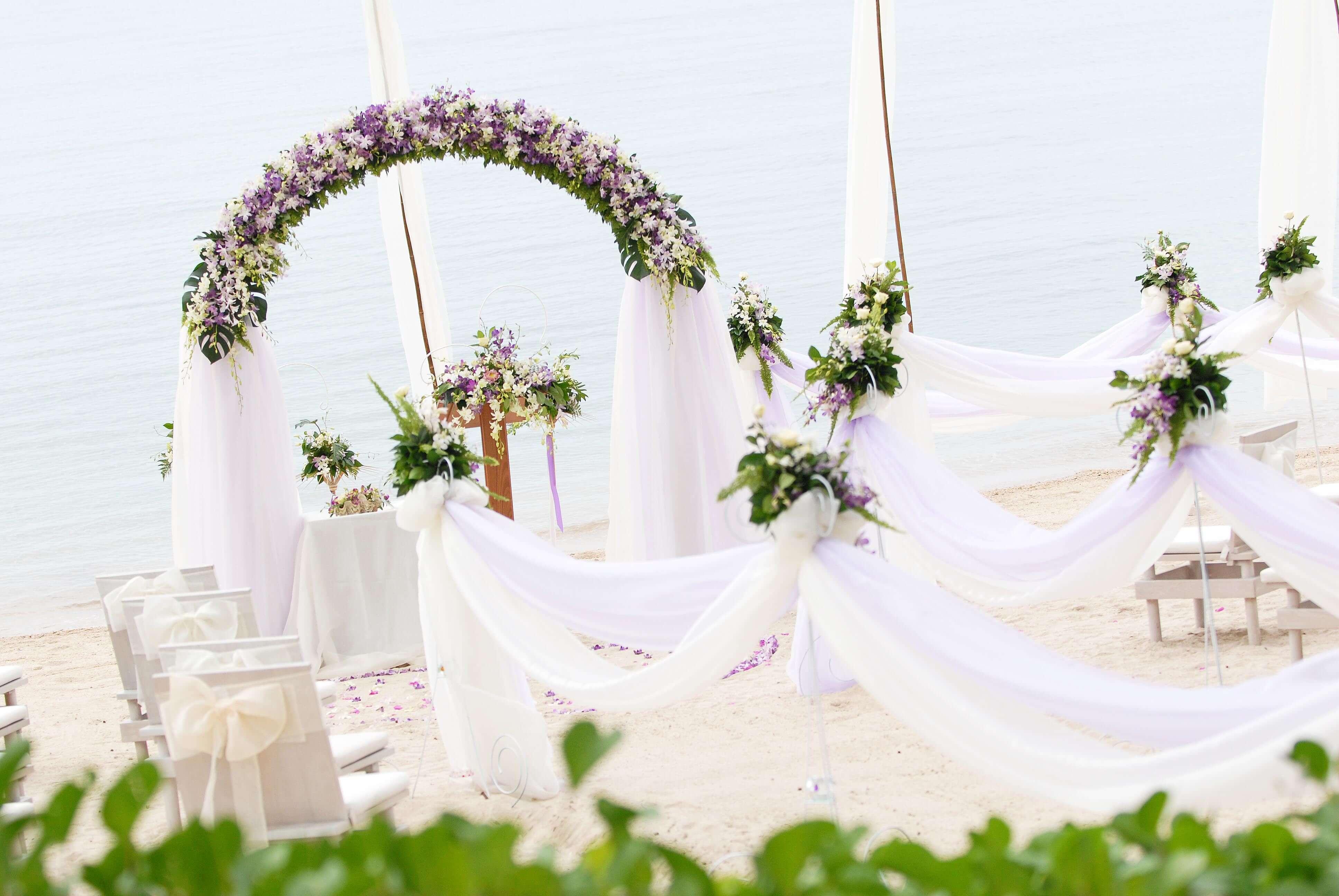 SALA Samui Choengmon Beach Resort - SHA Plus Choeng Mon Exterior foto A beach wedding